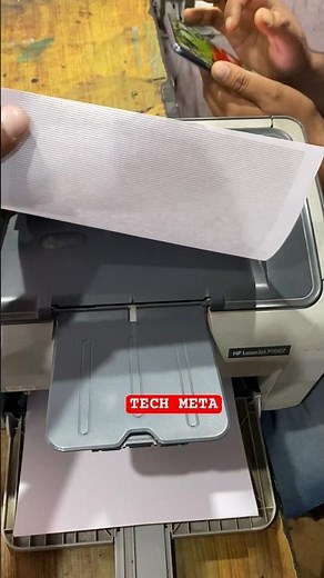 HOW TO TEST PRINT WITHOUT COMPUTER HP printer 1007 1020 | ubaid abid || #shorts #printer #technology