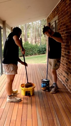 @glenviewcarpentry shows us how to protect a deck using Intergrain UltraDeck Timber Oil. 👍 Lasts 3X longer than oil-based decking oils 👍 Will never peel, flake, or blister 👍 High traffic formula 👍 Professional results • • • Don’t forget to tag @intergrain in your coating projects! #intergrain #timber #decking #carpentry #carpentryaustralia #proudchippy | Carpentry Australia