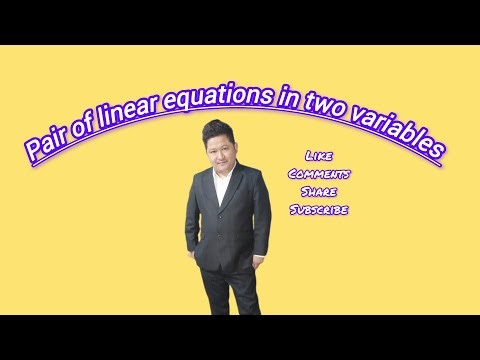 Pair of Linear Equations in Two Variables | Class 10 Maths | Graphical & Algebraic Methods Explained