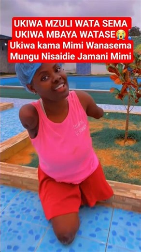 KUSEMWA RAHA JAPO INAUMA ONENI VILE NASEMWA SURA NZULI ETI SINA VIUNGO Watu hawana jema😭