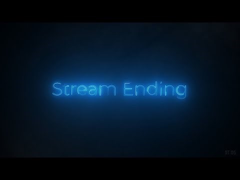 Stream Ending Glow - Live Stream Overlay