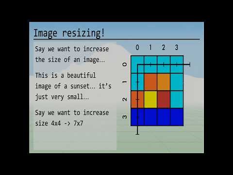 The Ancient Secrets of Computer Vision - 04 - Resizing, Filtering, and Convolutions