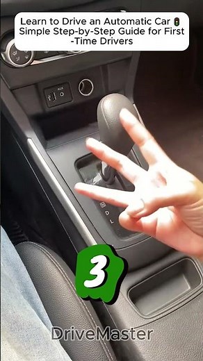 🚗 Learn to Drive an Automatic Car 🚦 Simple Step-by-Step Guide for First-Time Drivers #tips #dmvtest