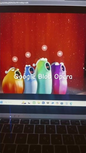 Google Blob Opera #shorts