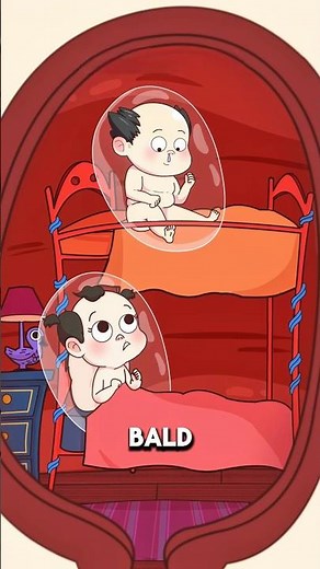 How Fraternal Twins Develop in Pregnancy 👶..!!#e2dhealth #animation #2dshow #health #fypシ