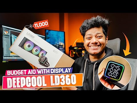 Deepcool LD360 Review - A Budget 360mm Display AIO Which you can Catually Afford!