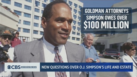 4.5K views · 20 reactions | Nearly 30 years after the so-called trial of the century, the death of O.J. Simpson this week is prompting new questions about his life and estate. | CBS Evening News | Facebook