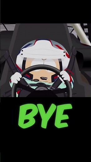 South Park - Cartman becomes a NASCAR racer #shorts #southpark #southparkclips #cartman
