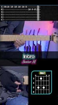 Junior H - Guitar Solo Intro | Requinto | TABS