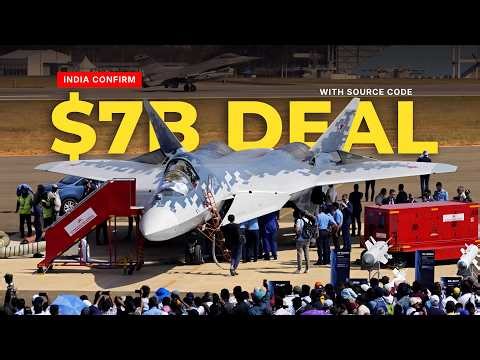 India’s $7B Masterstroke for Russia’s Su-57 Fighter Jet!