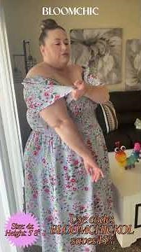 Plus Size BLOOMCHIC Summer Haul 🌸 | Try-On + Styling Tips for Curvy Women