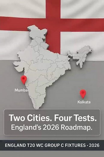 England Group C Schedule | ICC T20 World Cup 2026 Matches & Venues