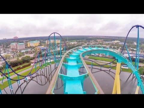 Kraken FULL Ride POV | SeaWorld Orlando (Meta AI Glasses) 4K