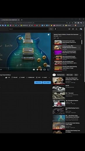 How To Find Backing Tracks In The Key You Want To Practice #Shorts