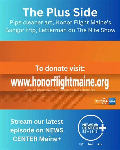 4.8K views · 12 reactions | Catch some good news in Maine on "The Plus Side," only on NEWS CENTER Maine+. The app is free to download on Roku, Fire TV, and Apple TV. | NEWS CENTER Maine | Facebook