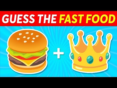 Guess The Fast Food Restaurant by Emoji | Fast Food Emoji Quiz