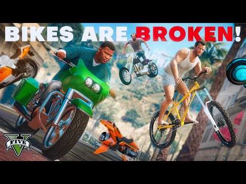 GTA 5's Bikes Are BROKEN! - Let Me Ruin Them For You (Facts and Glitches)