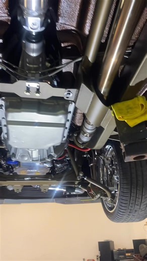 Underbody detail on this custom c-10 | Dr. Detail