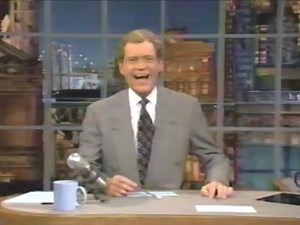 Late Show with David Letterman clip(5/31/1994, rerun from 3/4/1994)