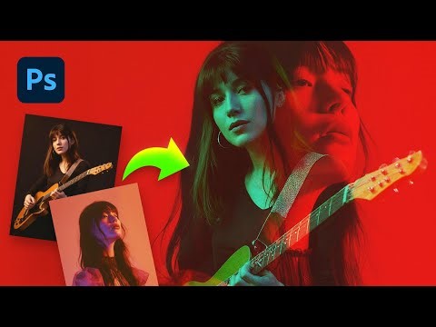 Double Color Exposure in Photoshop - Easy Tutorial