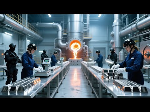 🔩 How Silver Is Made | Ore ➝ Pure Silver Bars