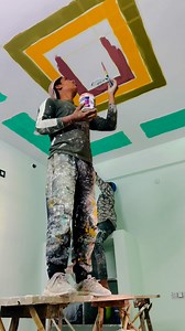 17K views · 196 reactions | Masking tape design, FIROJ painter | Firoj Vlogs | Facebook