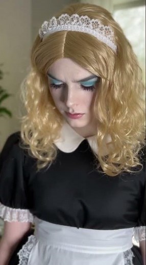 Petticoat Punishment #mtf #transformation crossdress #makeup tgirl #boytogirl #femboy #makeover TGTF