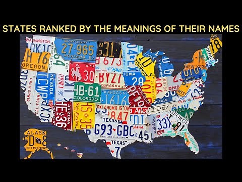 States Ranked by the Meaning of Their Names
