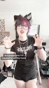 i do bite btw :3 #Tatcha #femboy #femboytiktok #fyp #queer #alt #emo #goth #emogoth #emoboy #gothboy #gothfemboy #kemonomimi #furry #puppyboy . . Shop unique Gothic fashion now at our bio link! | Goth Dark