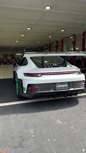 GT3RS Tribute Edition is complete // Full BRE Exhaust System, Color Matched Python Green@gmgracing roll cage and @schrothracing harnesses //@ikonickmotors #gt3rs #championmotorsport | | Champion Motorsport