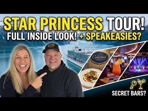 The STAR PRINCESS FULL SHIP TOUR! | NEWEST & LARGEST CRUISE SHIP TO SAIL ALASKA!