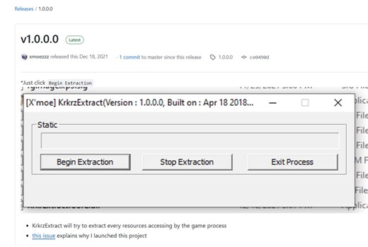 [全网首发]柚子社游戏魔女的夜宴FHD23年0721版本与KrkrzExtract软件提取XP3