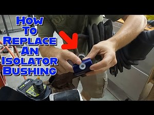 How To Replace Isolator Bushing On '99 Volvo/13 Eaton Fuller Transmission
