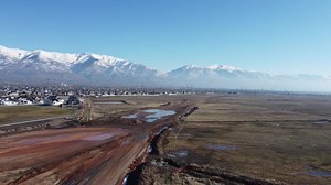 3.9K views · 89 reactions | Here’s a birds-eye view of the Kaysville 200 North interchange area. At :29 you get a good view of the work happening at the future interchange bridge. Around 2:20 the drone flies over crews building a future culvert for Kays Creek to pass under the highway, and around the three minute mark you can see construction on a new pedestrian trail underpass. | Utah DOT | Facebook