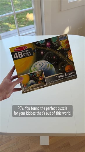 It's the kind of puzzle that's out of this world 🪐 Shop now: https://brnw.ch/21wZ54C | Melissa & Doug