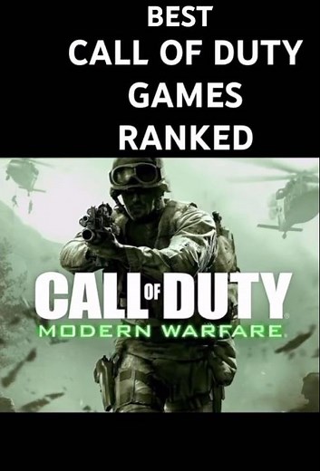 BEST Call of Duty games RANKED