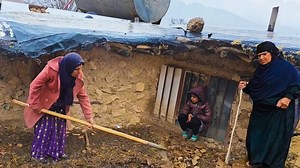 6.8K views · 131 reactions | Fariba's Heroic Endeavor- Battling Rain to Safeguard the Home | Village Cooking | Facebook