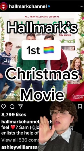 Hallmark's First Gay Holiday Movie Starring Aaron Samuels