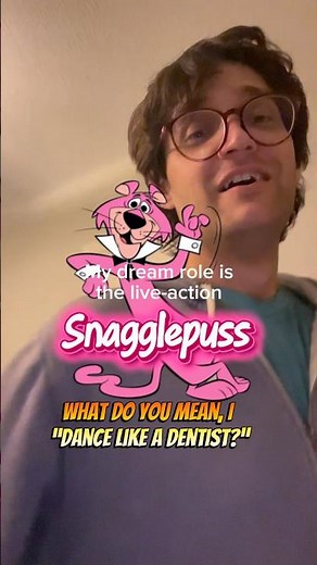 #Snagglepuss #cartoon #funny #comedian #actor #comedy #AlexKravitz #lol #cat #dentist #dance #joke