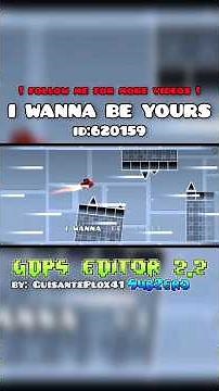 I WANNA BE YOURS - GDPS editor 2.2 #gd #shorts