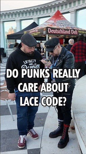 Do punks REALLY care about lace code?