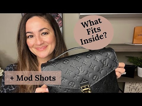 Louis Vuitton Pochette Metis Monogram Empreinte REVIEW- What fits inside? Mod Shots
