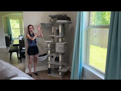 My Cats Are Obsessed With This Huge Cat Tree! 🐱