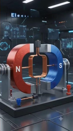 ⚡ Electromagnetic Induction Explained! ⚡#Physics #Science #sciencefacts #viral #trending #knowledge
