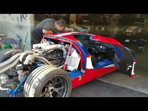 Superformance Future Forty Ford GT40 Engine Startup