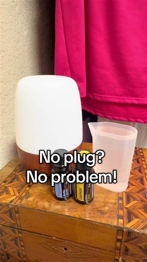 After getting my closet all organized, I wanted to diffuse my dōTERRA oils so it smelled like a spa and actually felt like a place to sit and relax 🤍 BUT… no plug in my closet 😅 It took me a minute, but I finally found a cordless diffuser that runs for several hours and I am obsessed. I charge it about every other night, and it even diffuses while it’s plugged in if you want to use it that way too. Right now I’m on a peppermint lemon kick in here and it’s so fresh and clean ✨