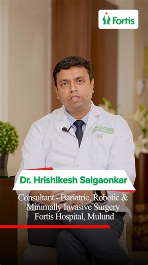 Wondering what really happens during bariatric surgery? Dr. Hrishikesh Salgaonkar (Consultant – GI, Minimal Access, Bariatric & Robotic Surgery, Fortis Hospital, Mulund) explains how this life-changing procedure is performed and how it helps in sustainable weight loss, diabetes control, and overall health improvement. At Fortis Mulund, patient safety and long-term outcomes remain the highest priority. To know more or book a consultation, call 022 4925 4925 #FortisHealthcare #ExpertTalk #AtFortis