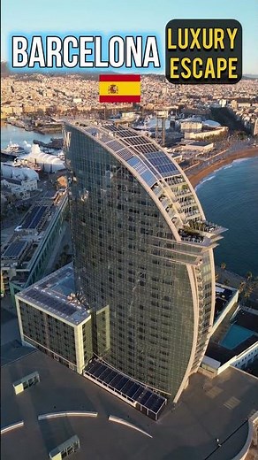 Barcelona Luxury Escape | Iconic Beachfront Hotel Experience #LuxuryTravel #Short