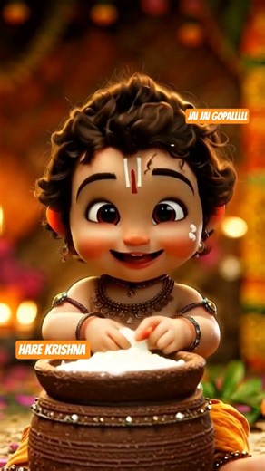 Bal Gopal's Sweetest Pastimes (Leelas) You Need to Know #gopal #krishna #kanhaiya #radha #viral #yt