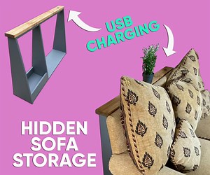 Hidden Sofa Storage